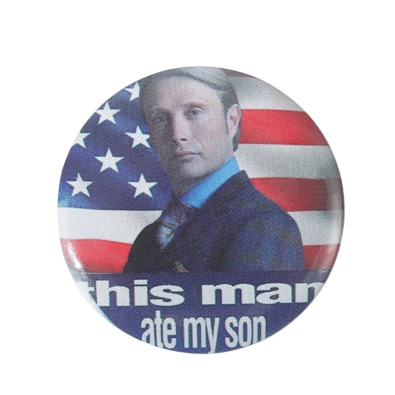 Internet Culture Tinplate Pins