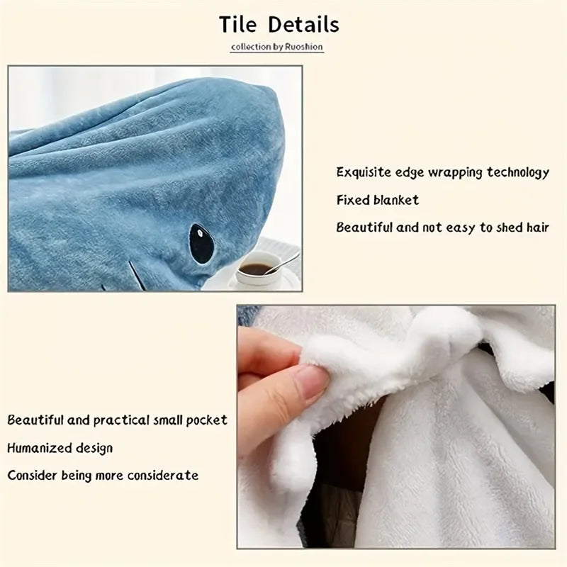 Shark Blanket Hoodie
