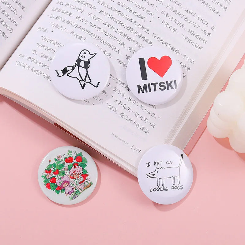 Meme Culture Tinplate Pins