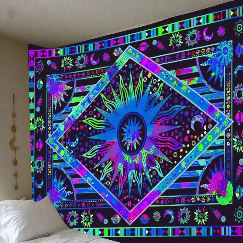 Psychedelic Bohemian Mandala Tapestries