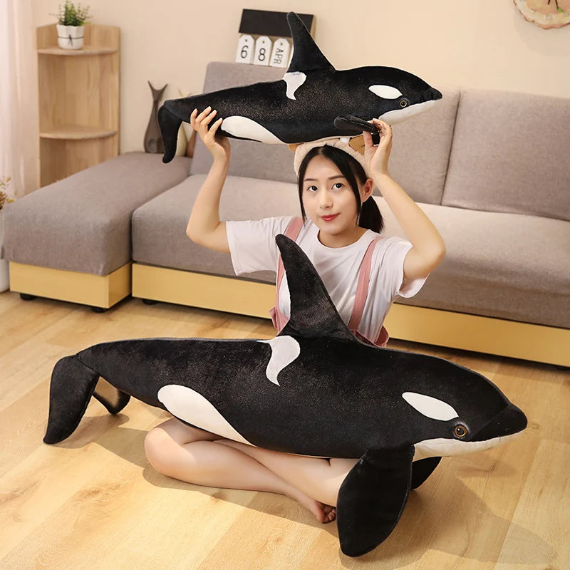 Orca Whale Plushie