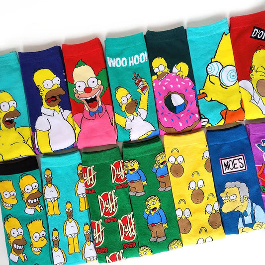Cartoon Character Socks