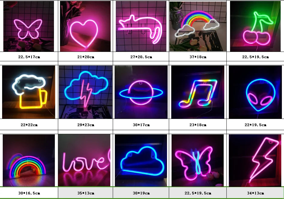 LED neon signs