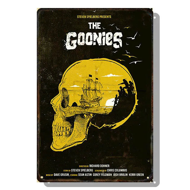 Popular Movie Metal Signs