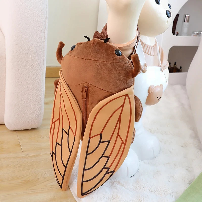 Plush Beetle Backpack