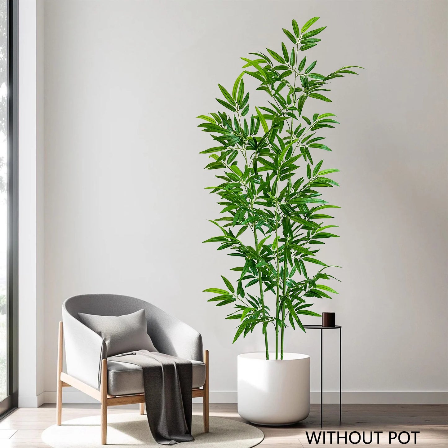 Artificial Green Bamboo Branches