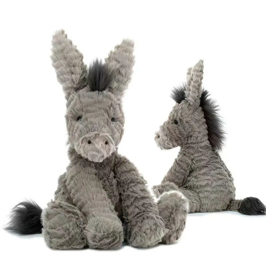 Grey Donkey Plushie