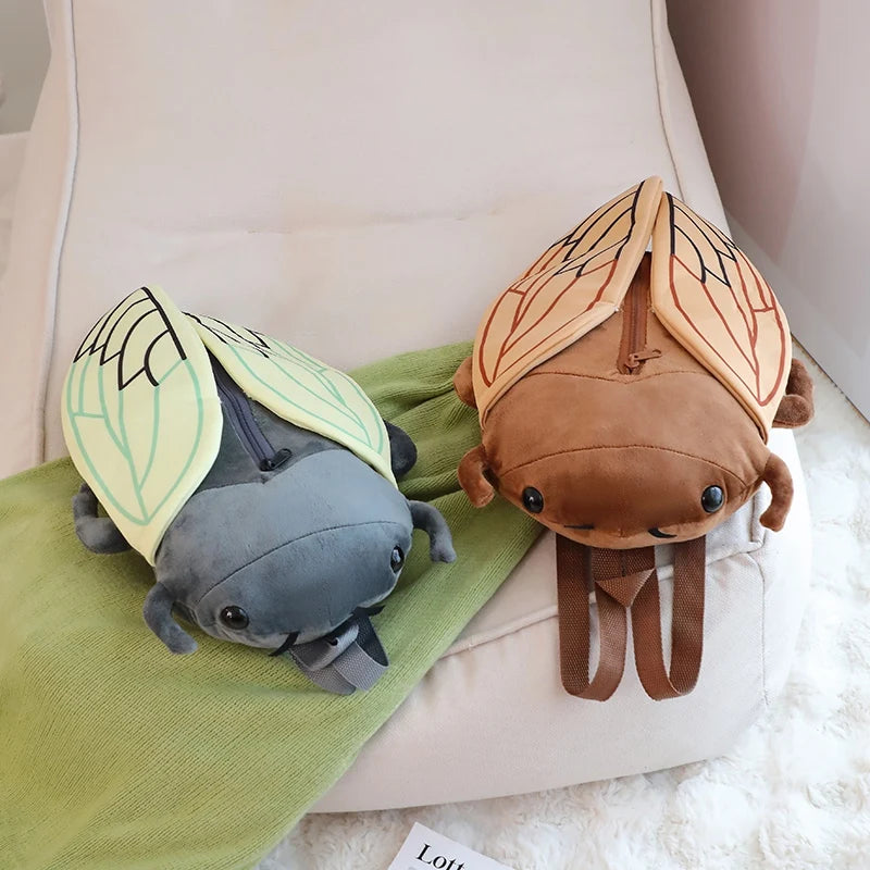 Plush Beetle Backpack