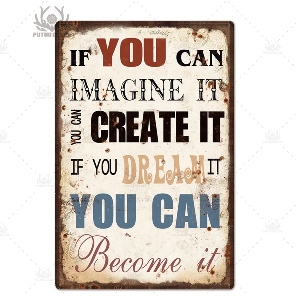 Quotes Metal Signs
