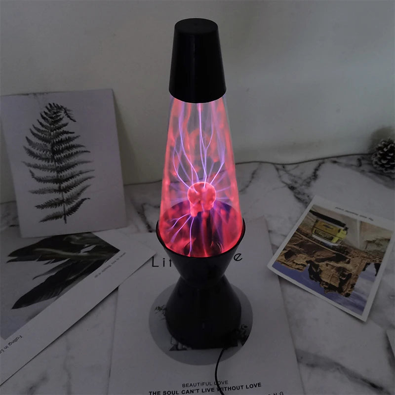 Sound Touch Sensitive LED Plasma Lava Lamp