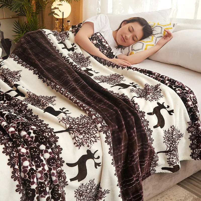 Soft Flower Blanket