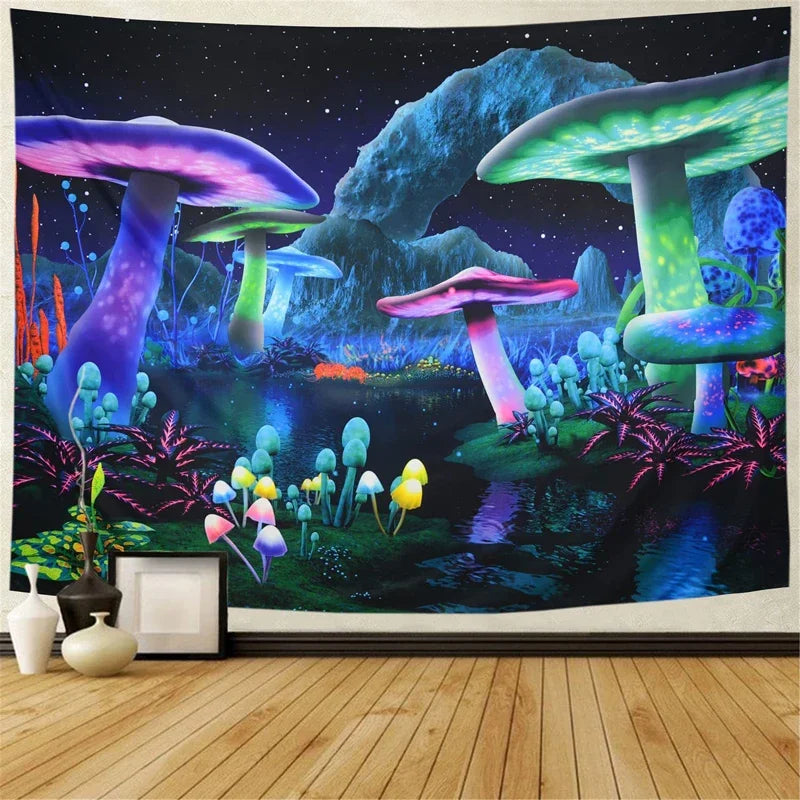 Magic Mushroom Tapestries