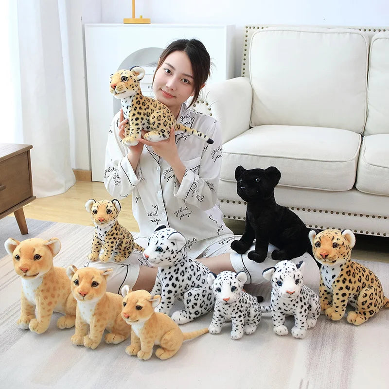 Realistic Wild Cat Plushies