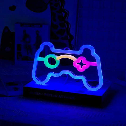 Neon Game Controller LED Sign